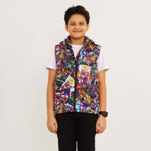 Load image into Gallery viewer, Boys&#39; Red Printed Husky Jacket
