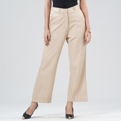 Womens Beige Pant