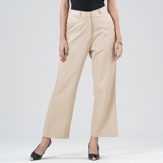 Womens Beige Pant