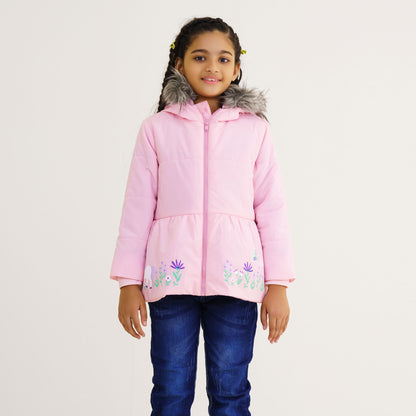 Baby Girls Quilted Jacket