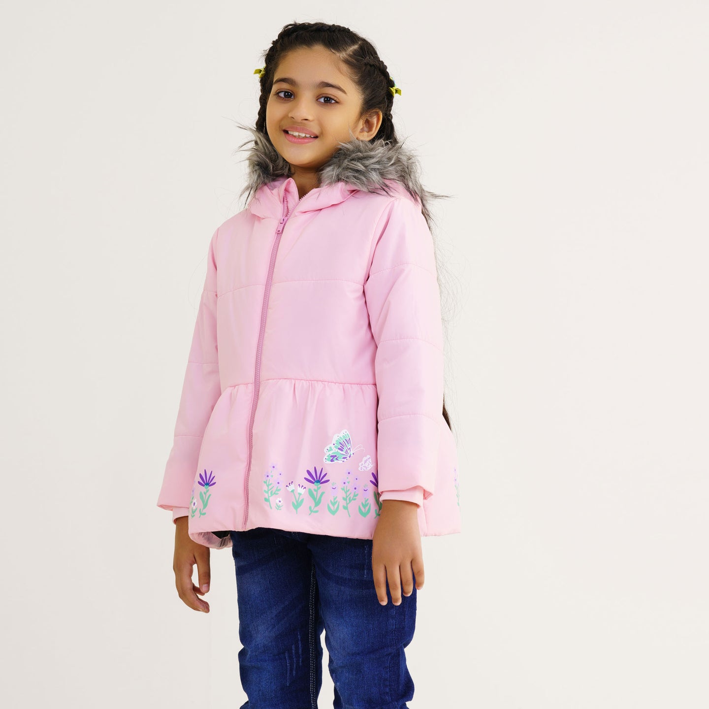 Baby Girls Quilted Jacket