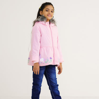Baby Girls Quilted Jacket