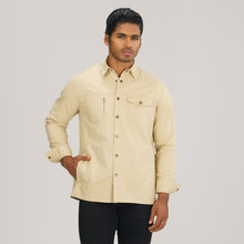 Load image into Gallery viewer, Mens Beige Shacket
