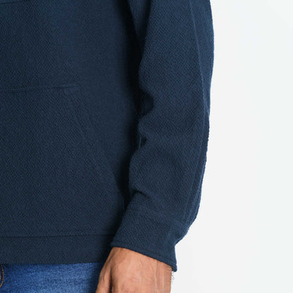 Mens Navy Shacket