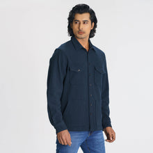 Load image into Gallery viewer, Men’s Navy Shacket
