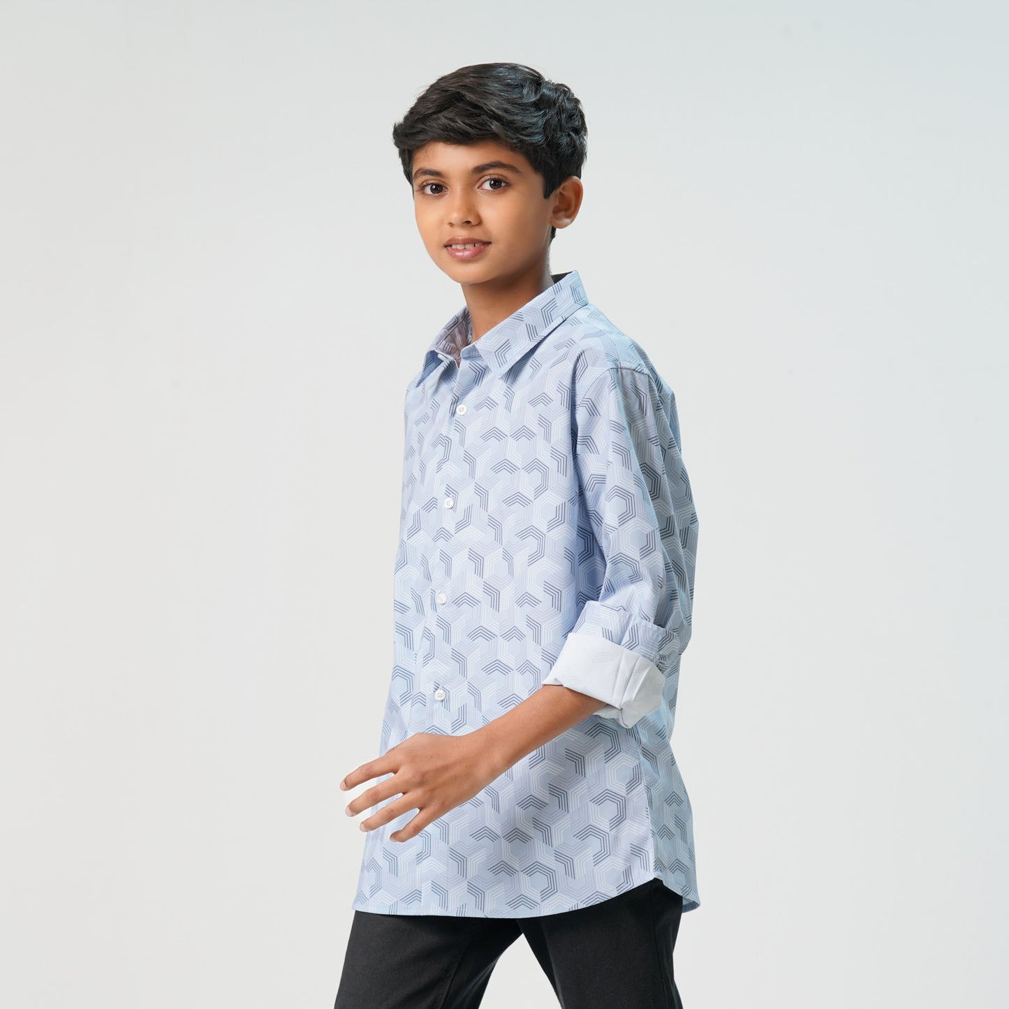 Boys Aop-Ash L/S Shirt