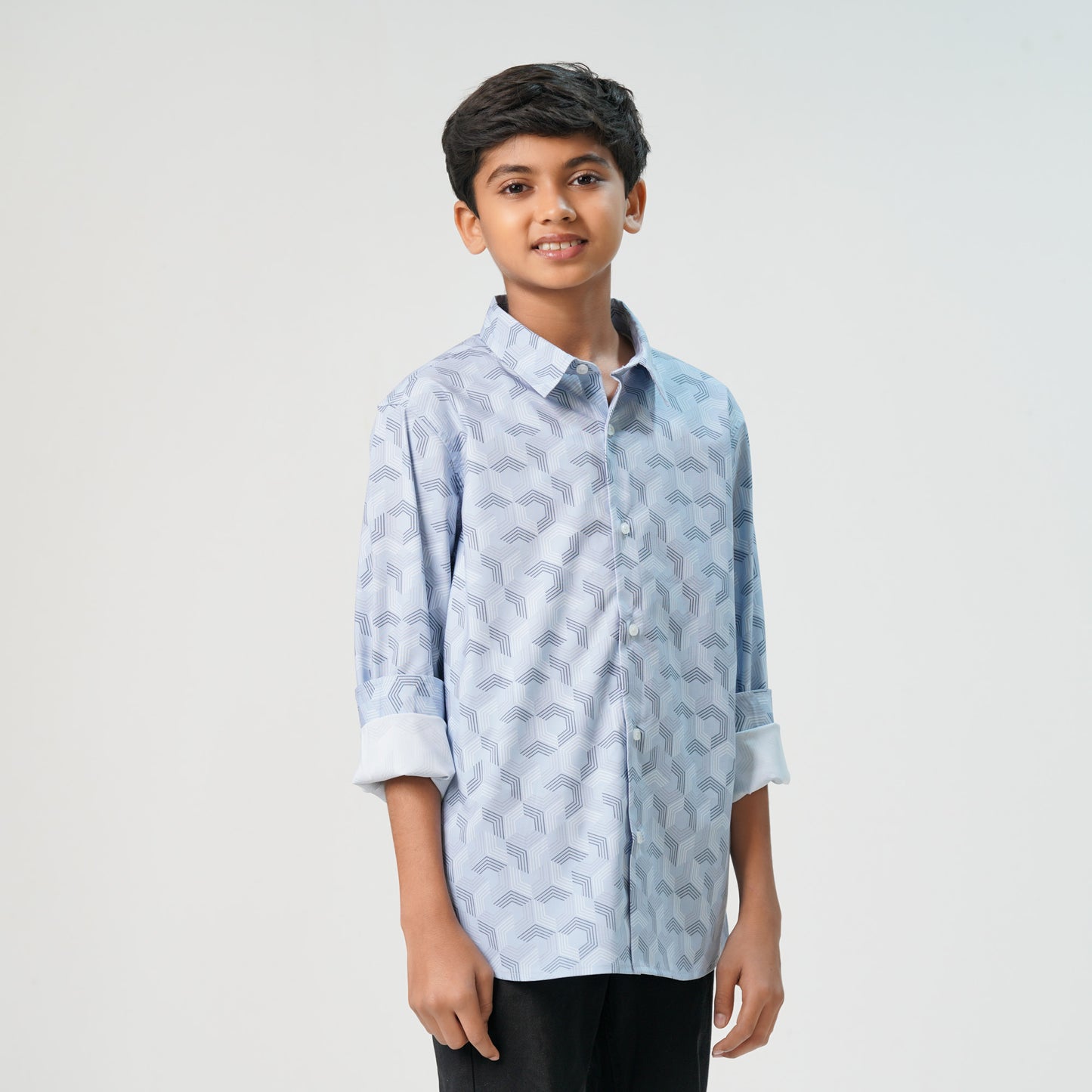 Boys Aop-Ash L/S Shirt