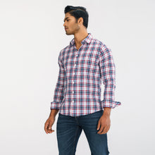 Load image into Gallery viewer, Men Red Check Shirt
