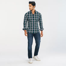 Load image into Gallery viewer, Men Green Check Shirt
