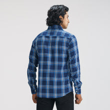 Load image into Gallery viewer, Mens Blue Check Shirt
