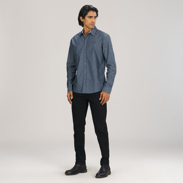 Mens L/S Shirt - Ash