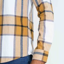 Load image into Gallery viewer, Men&#39;s Mustard Check Shirt
