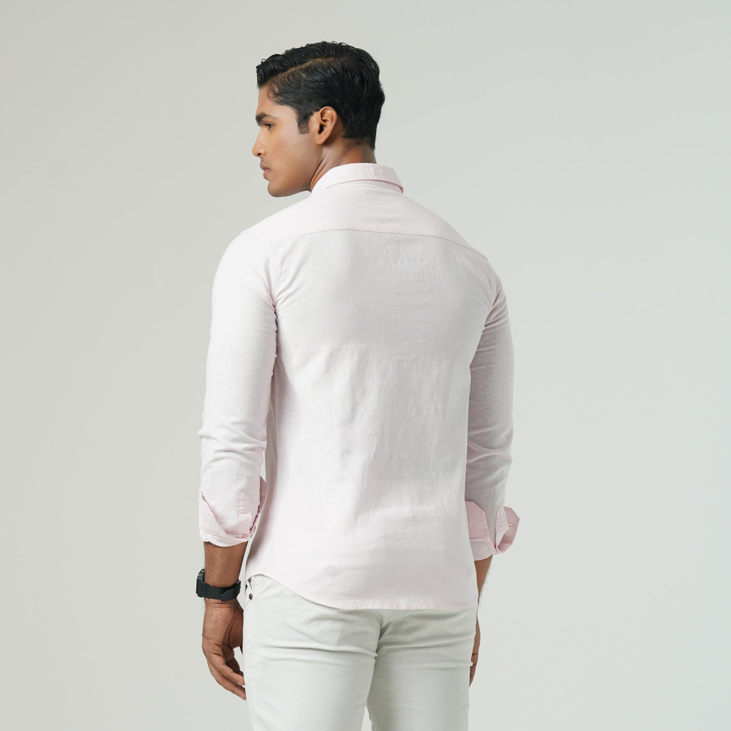 Mens Baby Pink Shirt