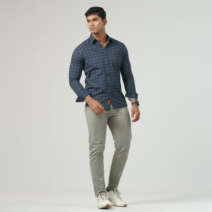 Mens Blue L/S Shirt ( wrong picture)