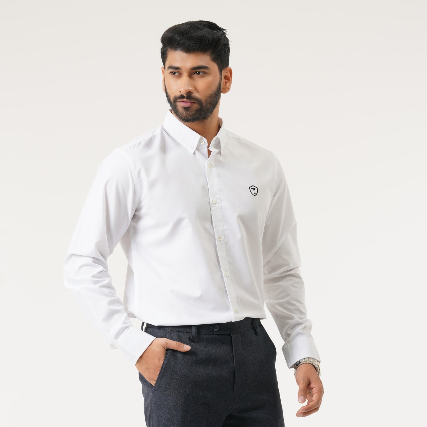 Mens White Shirt