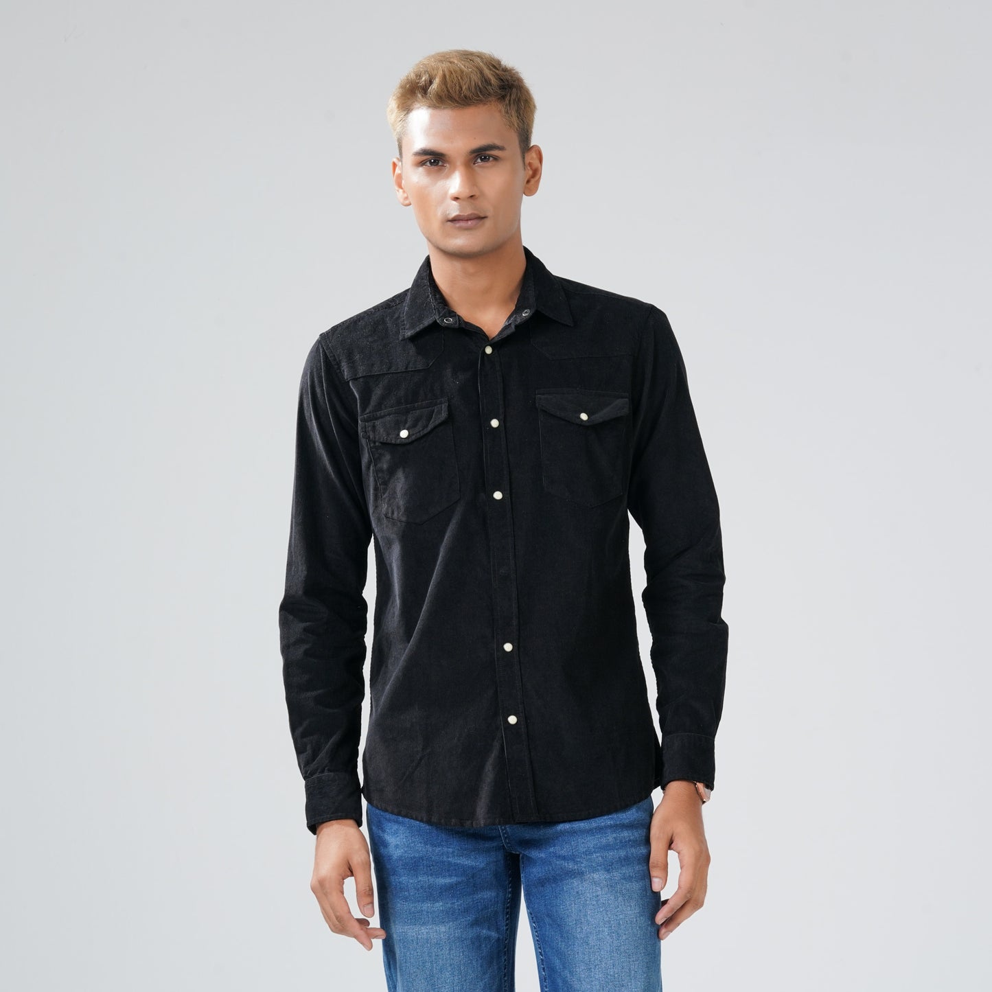 Mens Black Shirt