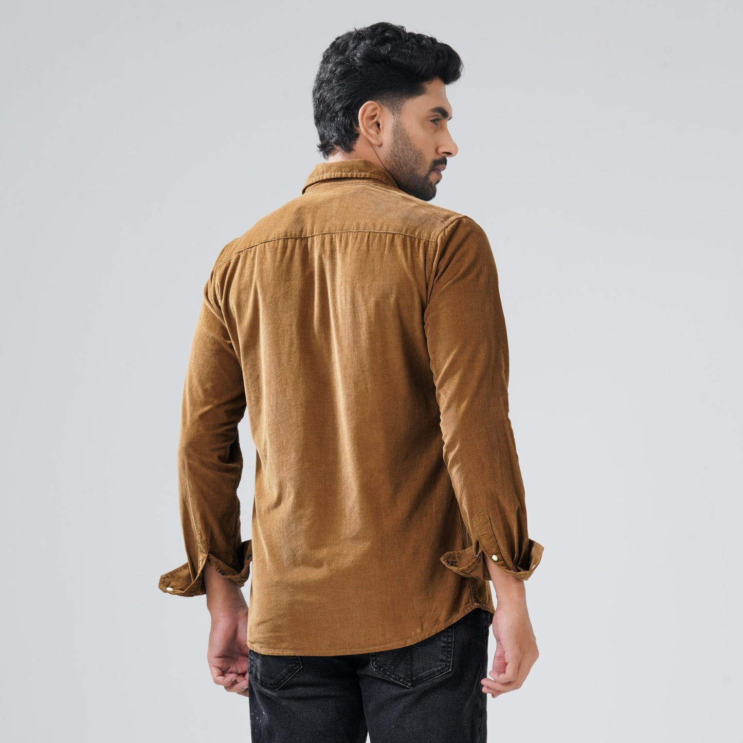 Mens Brown Shirt