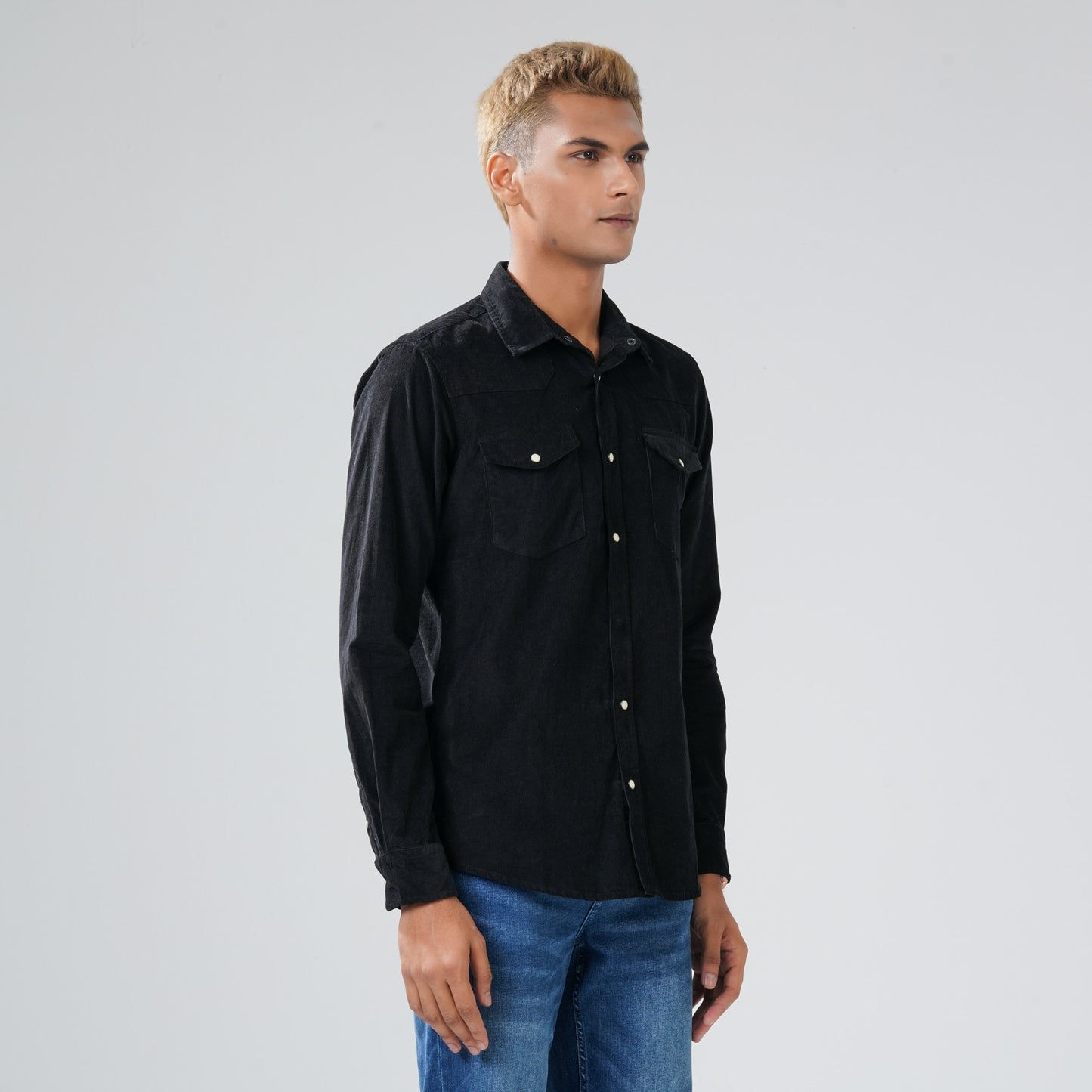 Mens Black Shirt
