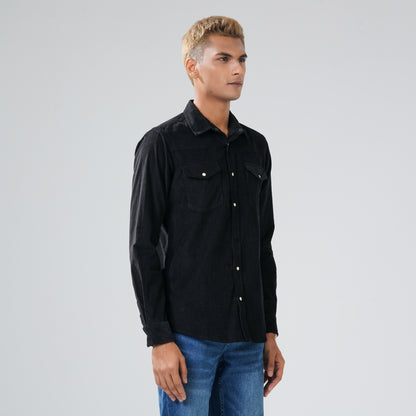 Mens Black Shirt