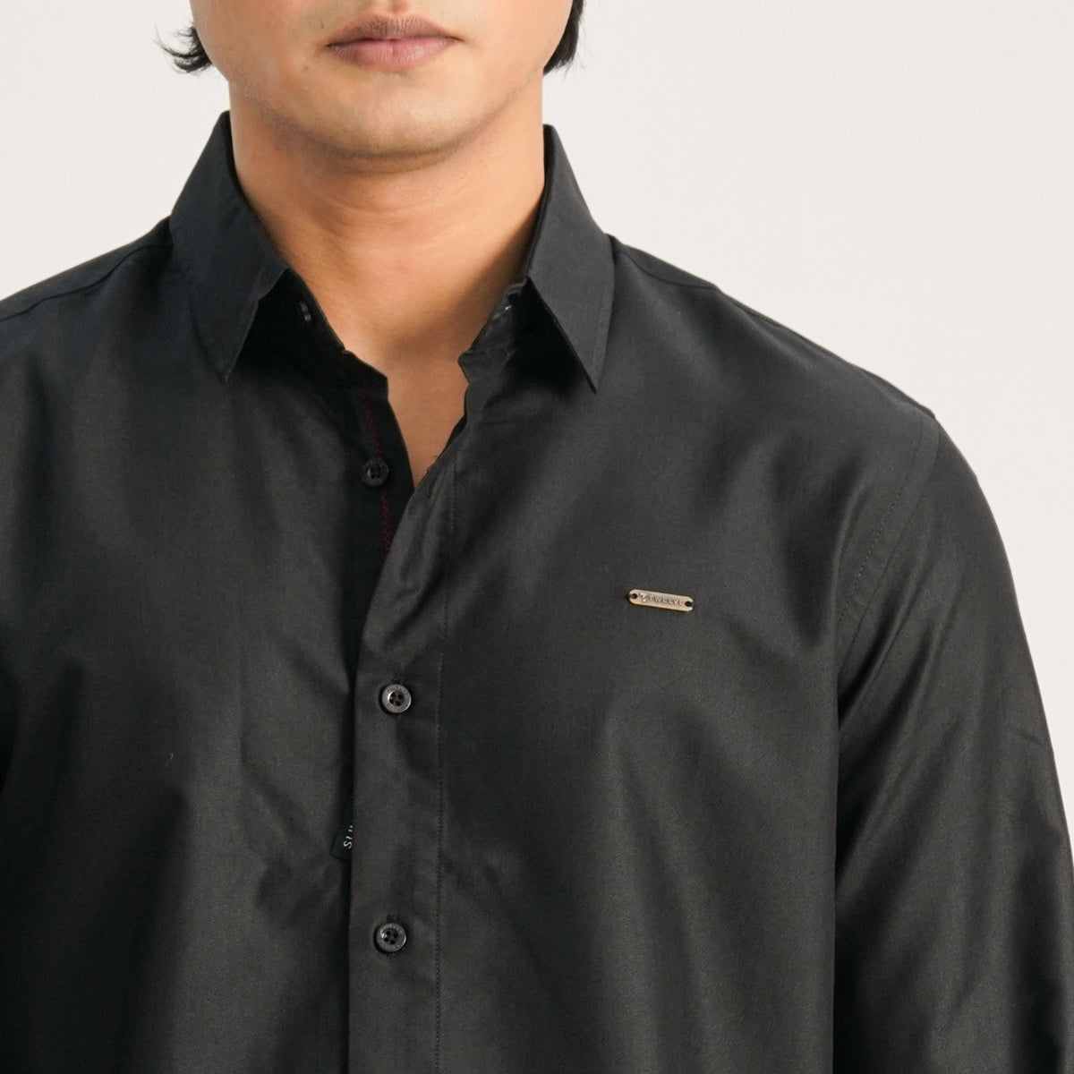 Mens Black Casual Shirt