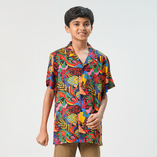 Boys Hawai Multicolor Shirt