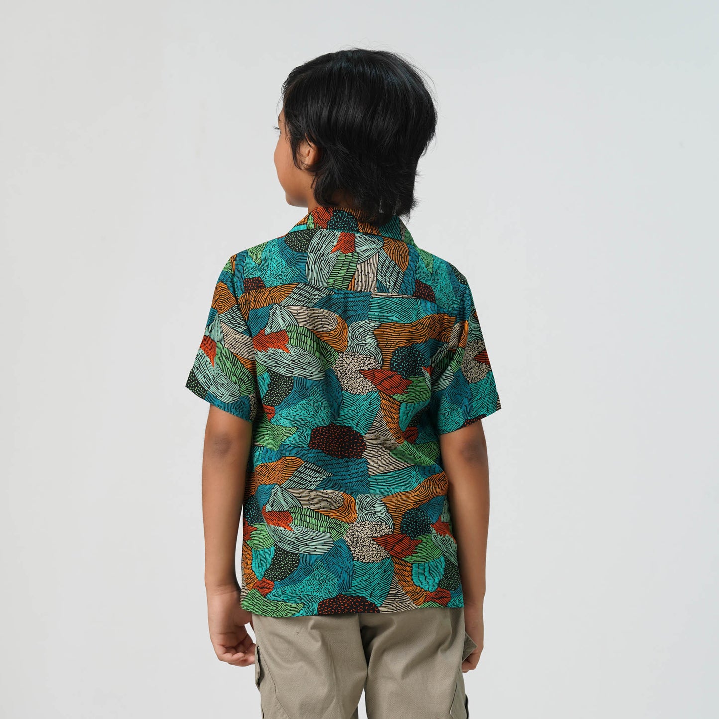 Boys Multi AOP Shirt