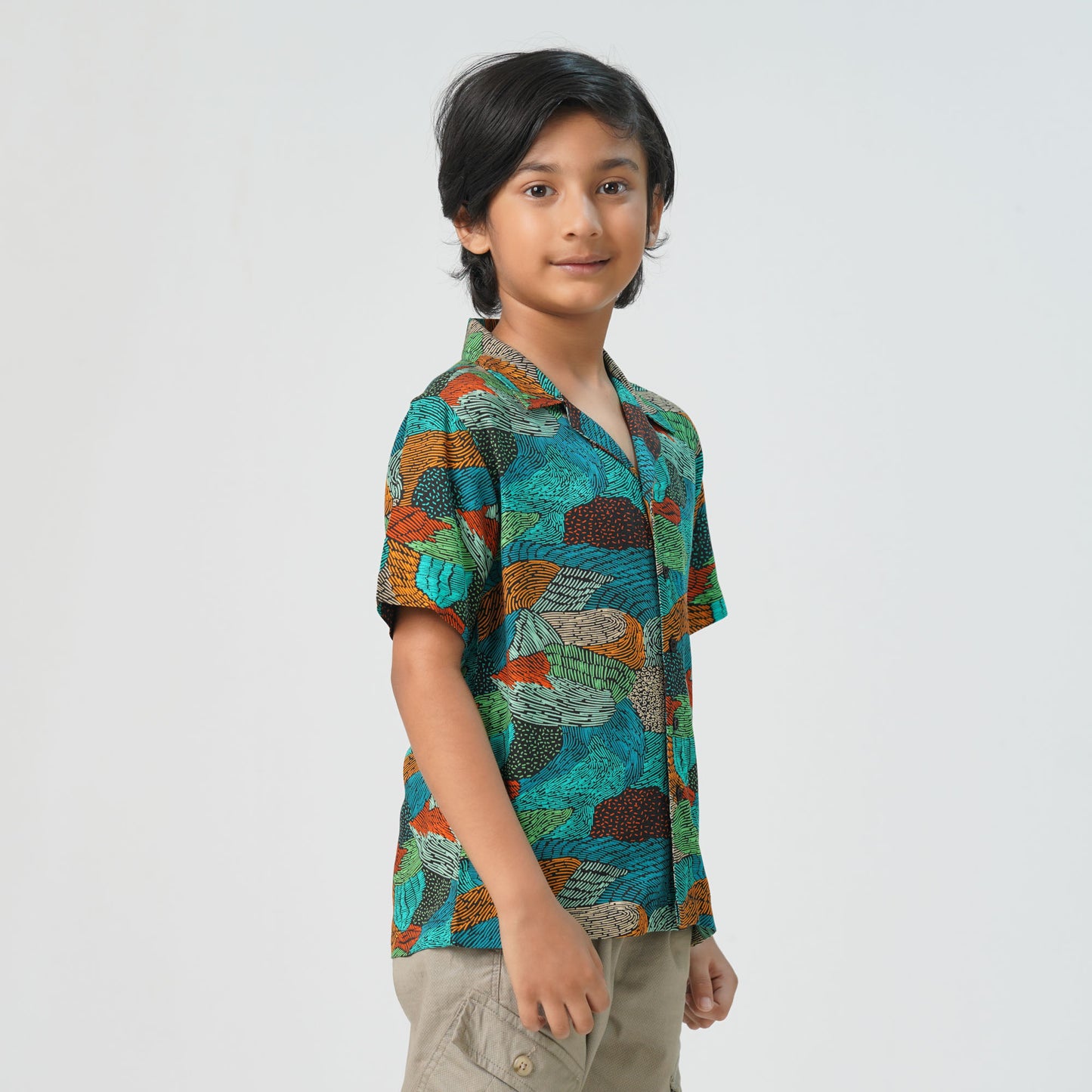 Boys Multi AOP Shirt