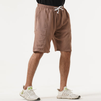 Mens Brown Short Pant