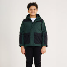 Load image into Gallery viewer, Boys Olive Quilted Jacket
