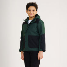 Load image into Gallery viewer, Boys Olive Quilted Jacket
