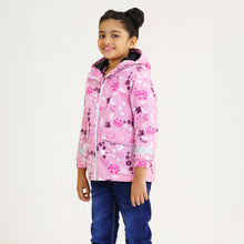 Load image into Gallery viewer, Baby Girls’ Pink Printed Windbreaker
