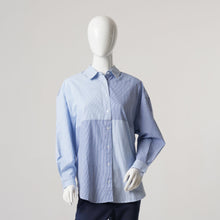 Load image into Gallery viewer, LADIES CASUAL SHIRT-BLUE-1
