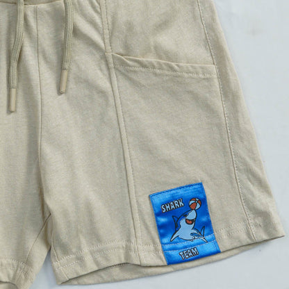 Baby Boys Beige Shorts