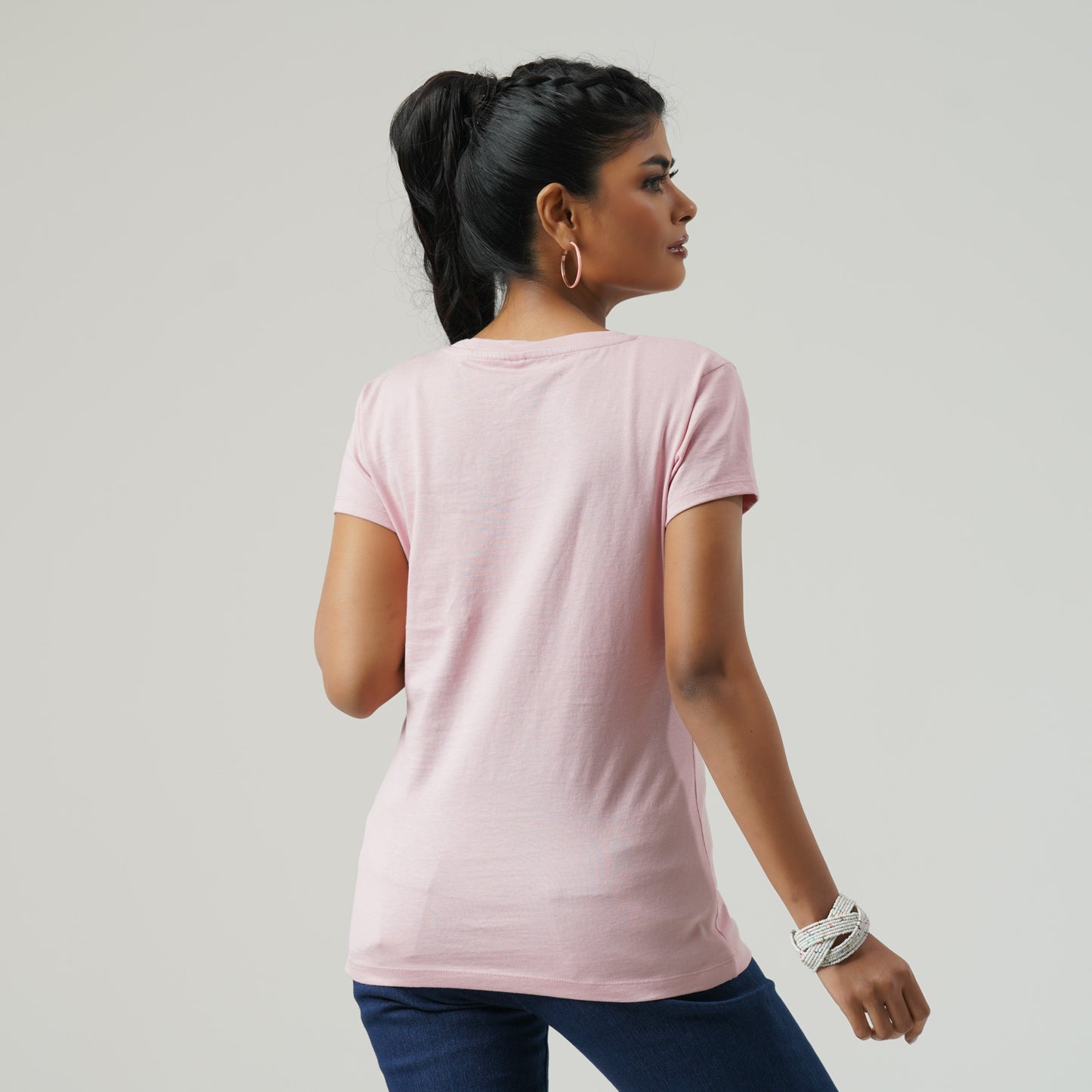 Womens Dusty Pink T-Shirt