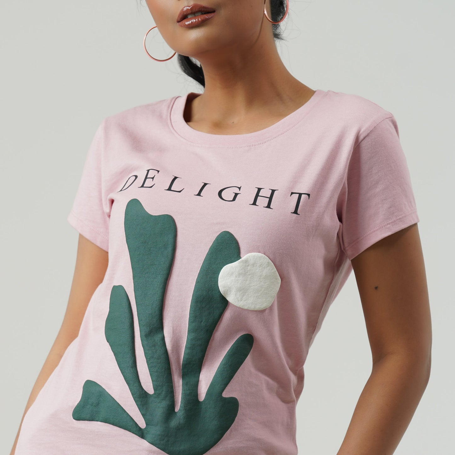 Womens Dusty Pink T-Shirt