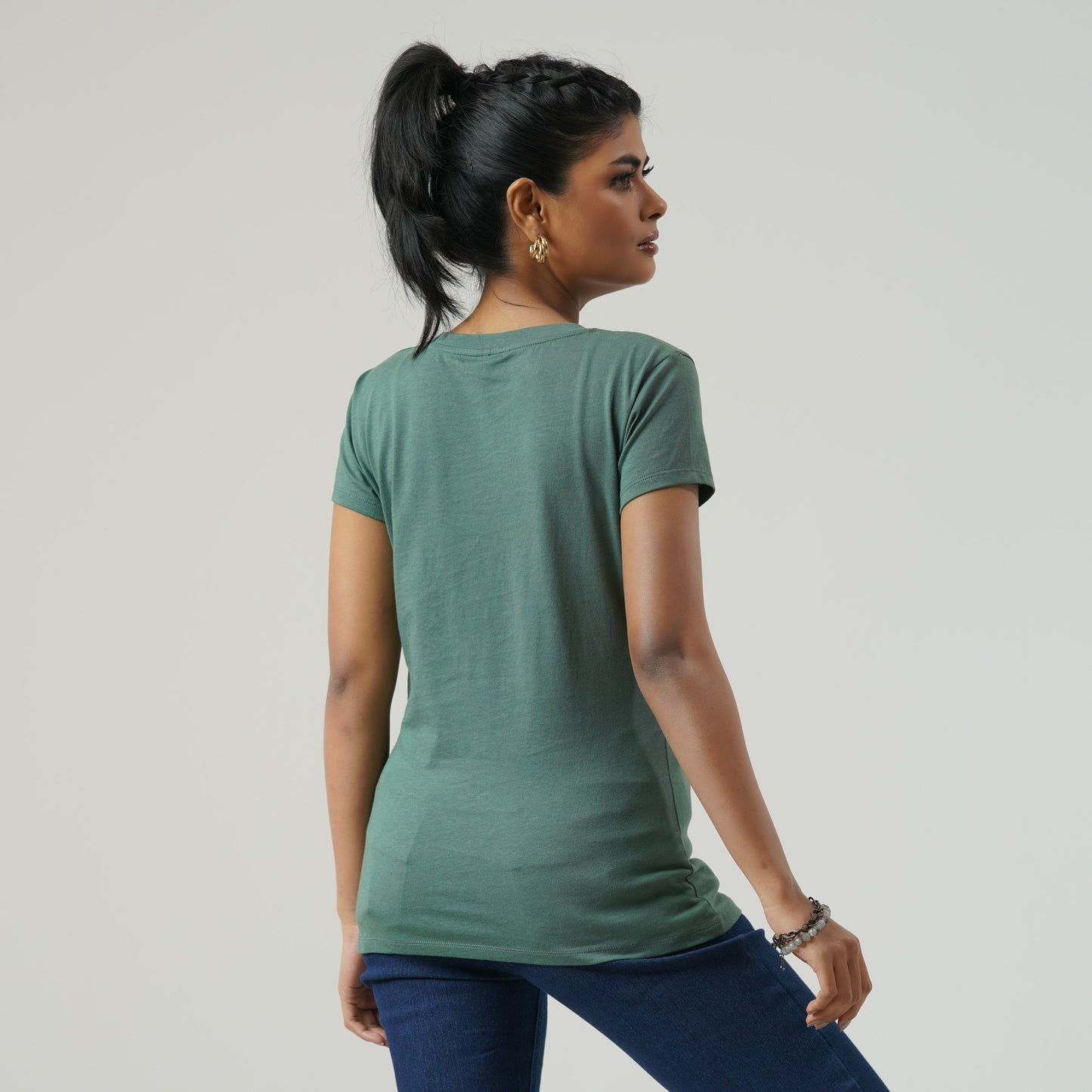 Womens Green T-shirt