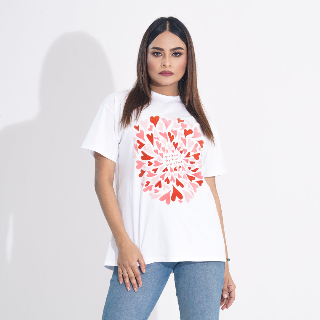 Womens White T-Shirt