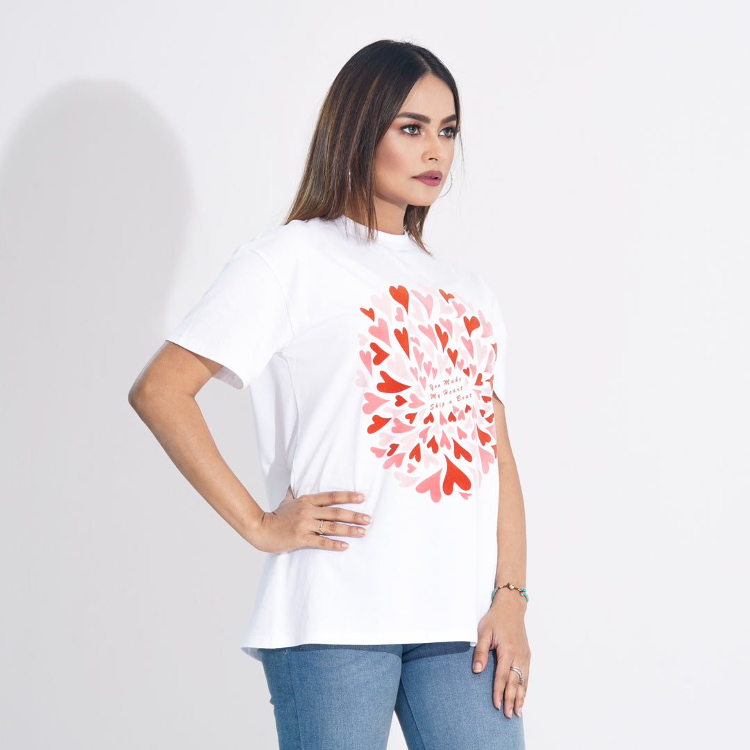 Womens White T-Shirt