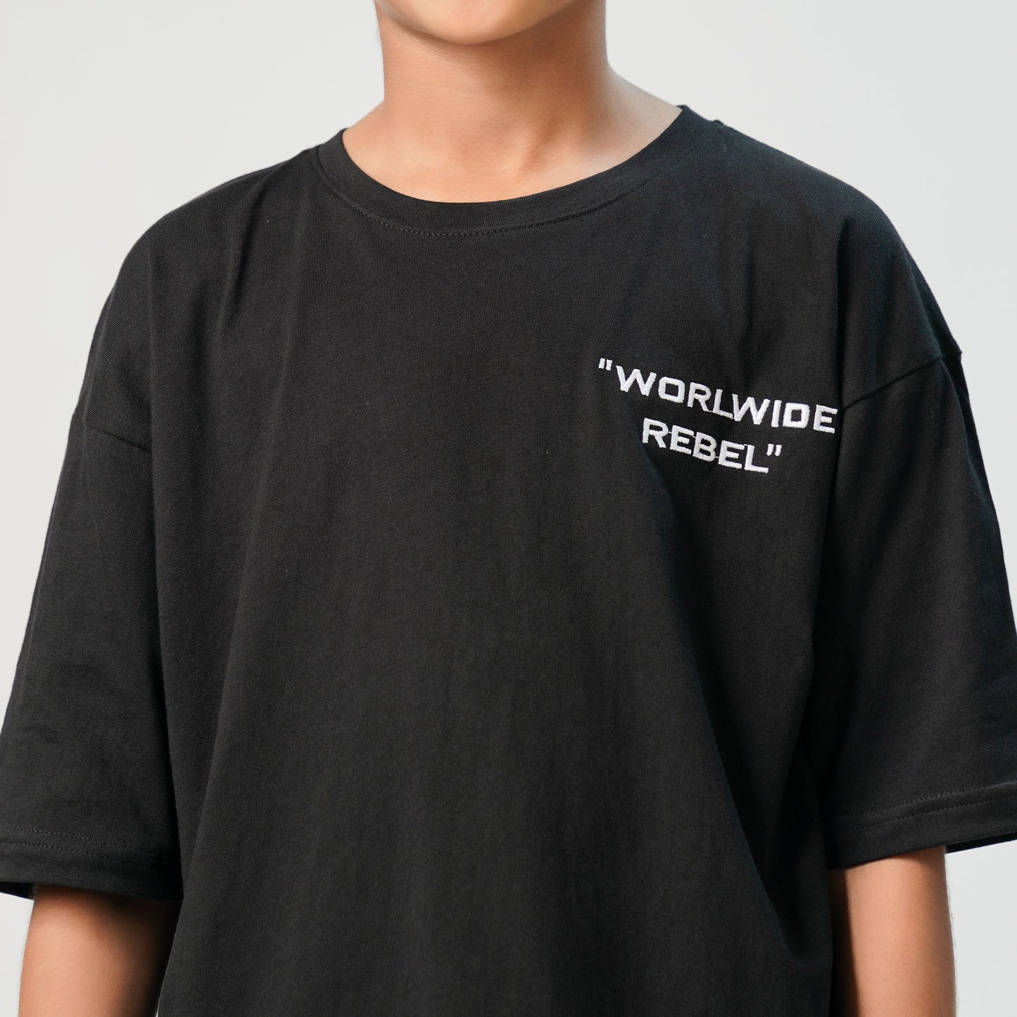 Boys Black T- Shirt