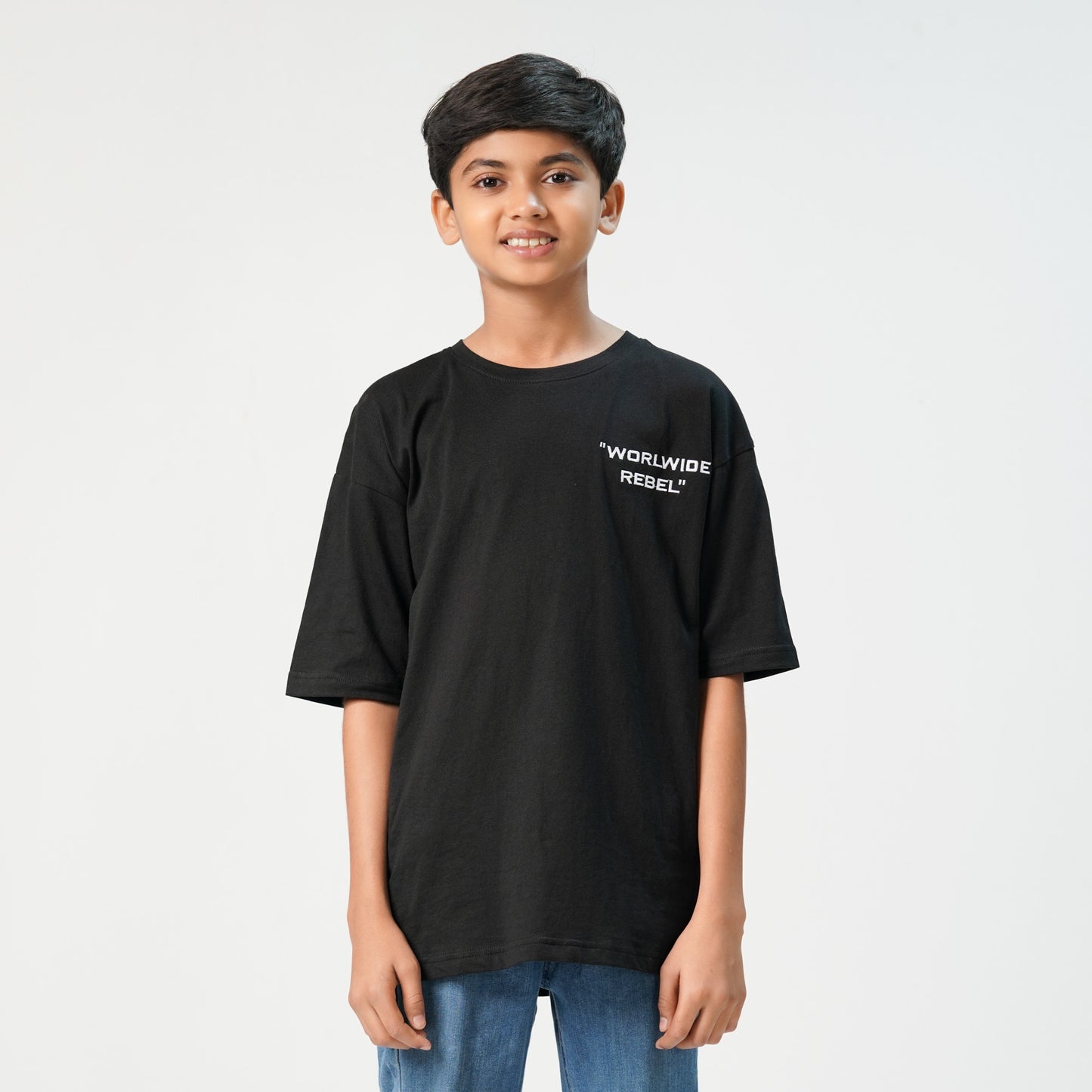 Boys Black T- Shirt