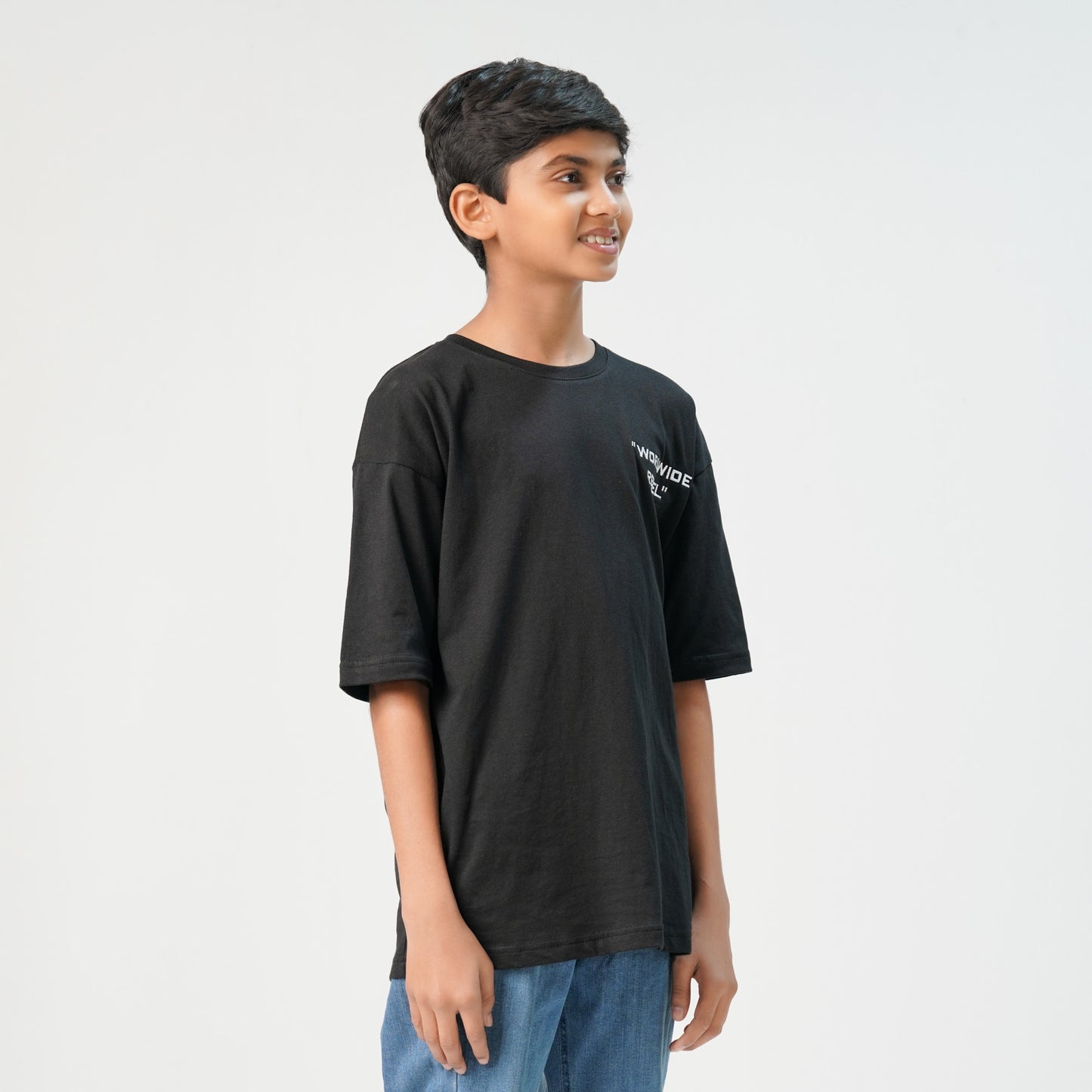 Boys Black T- Shirt