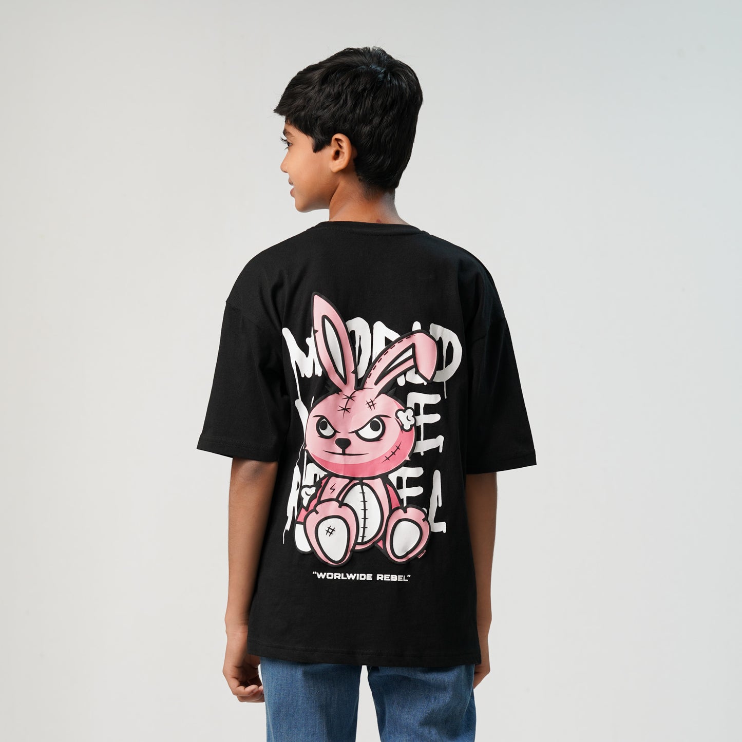 Boys Black T- Shirt