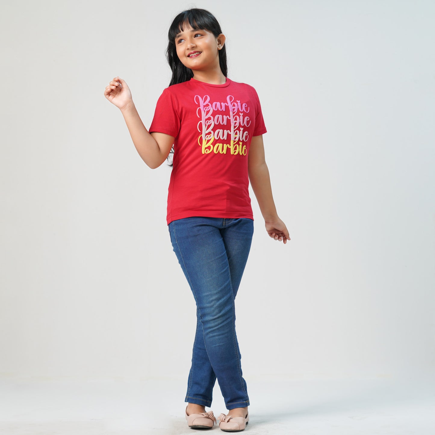 Girls T-Shirt-RED