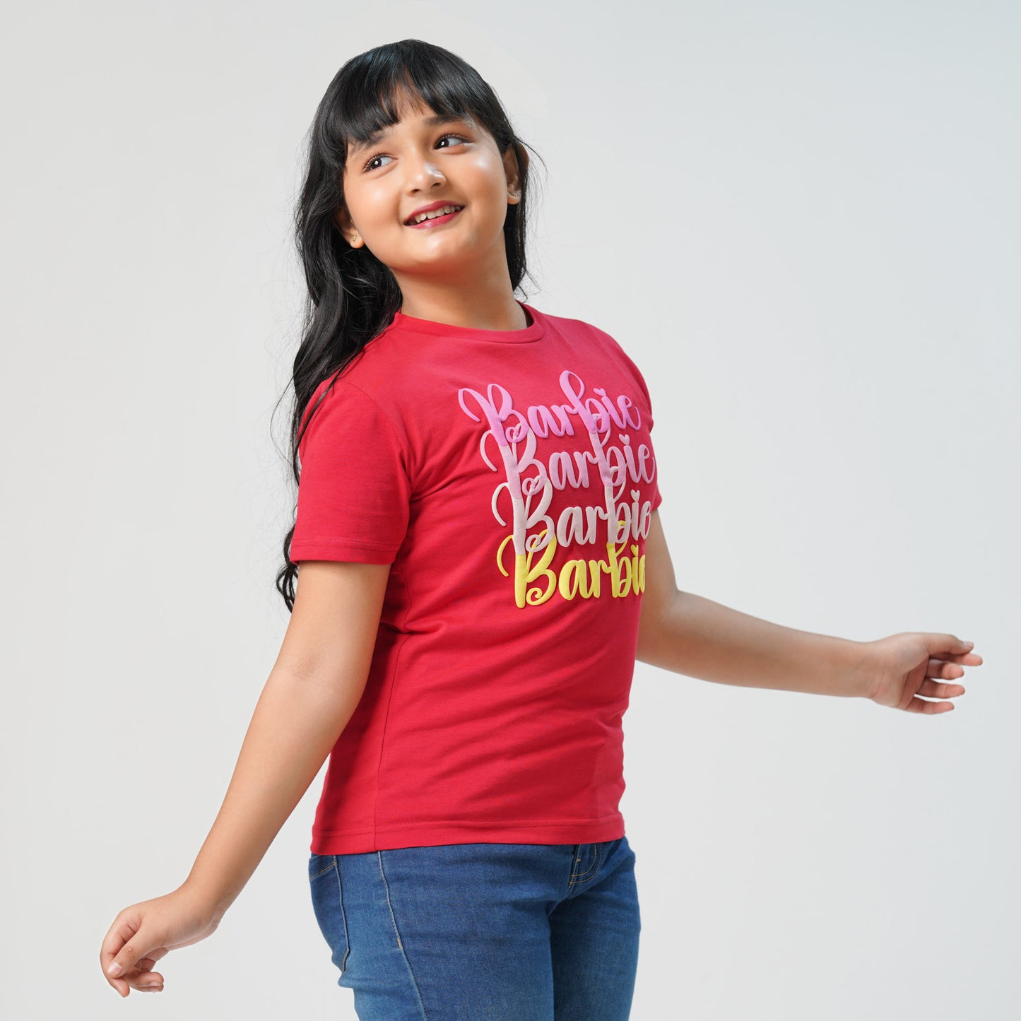 Girls T-Shirt-RED