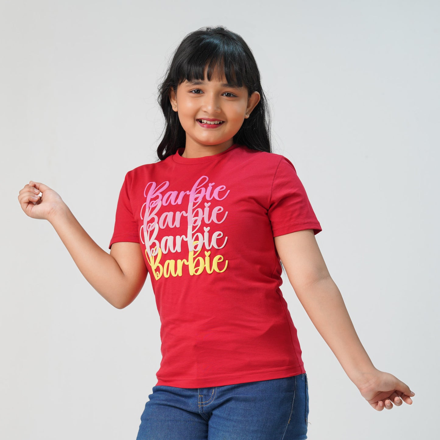 Girls T-Shirt-RED