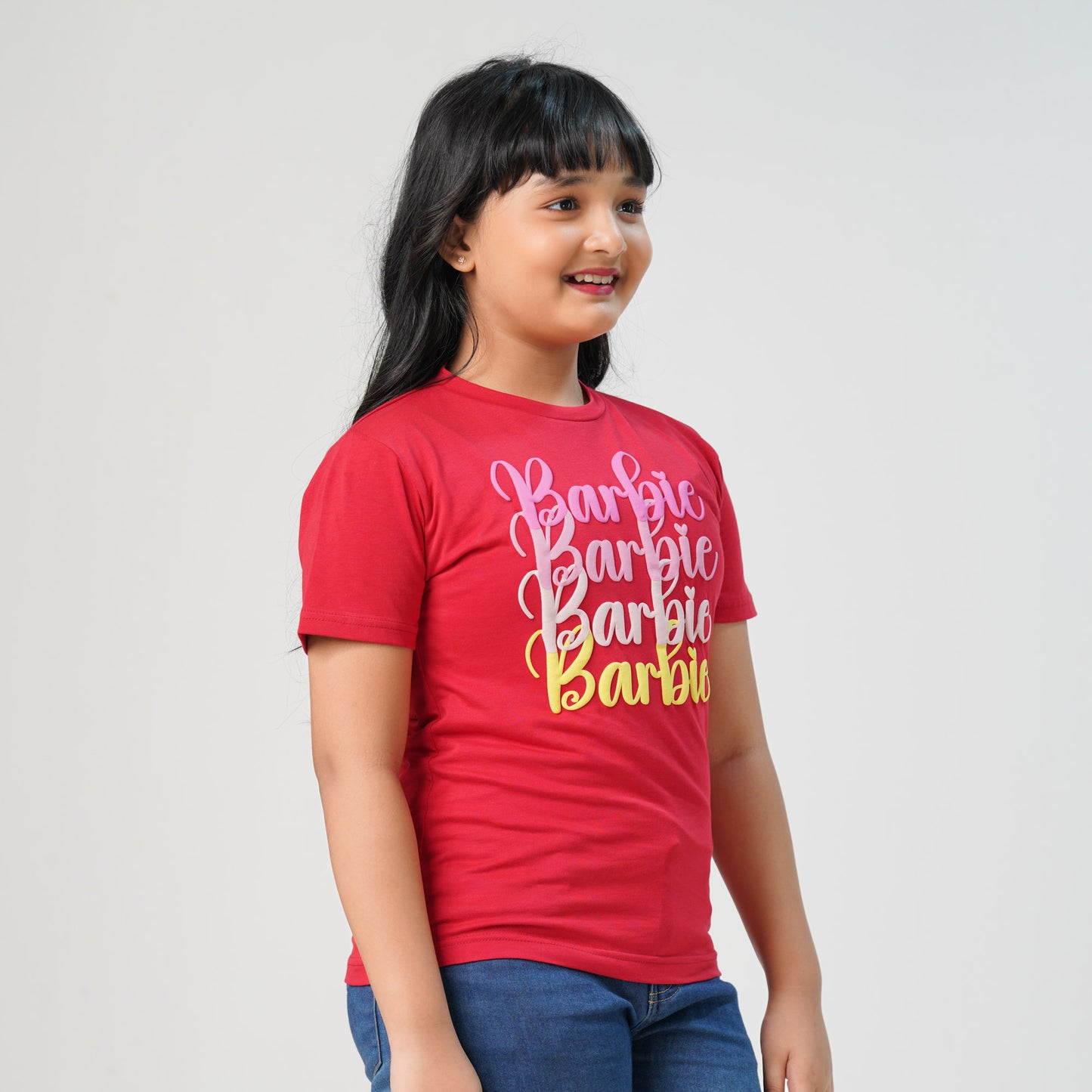 Girls T-Shirt-RED