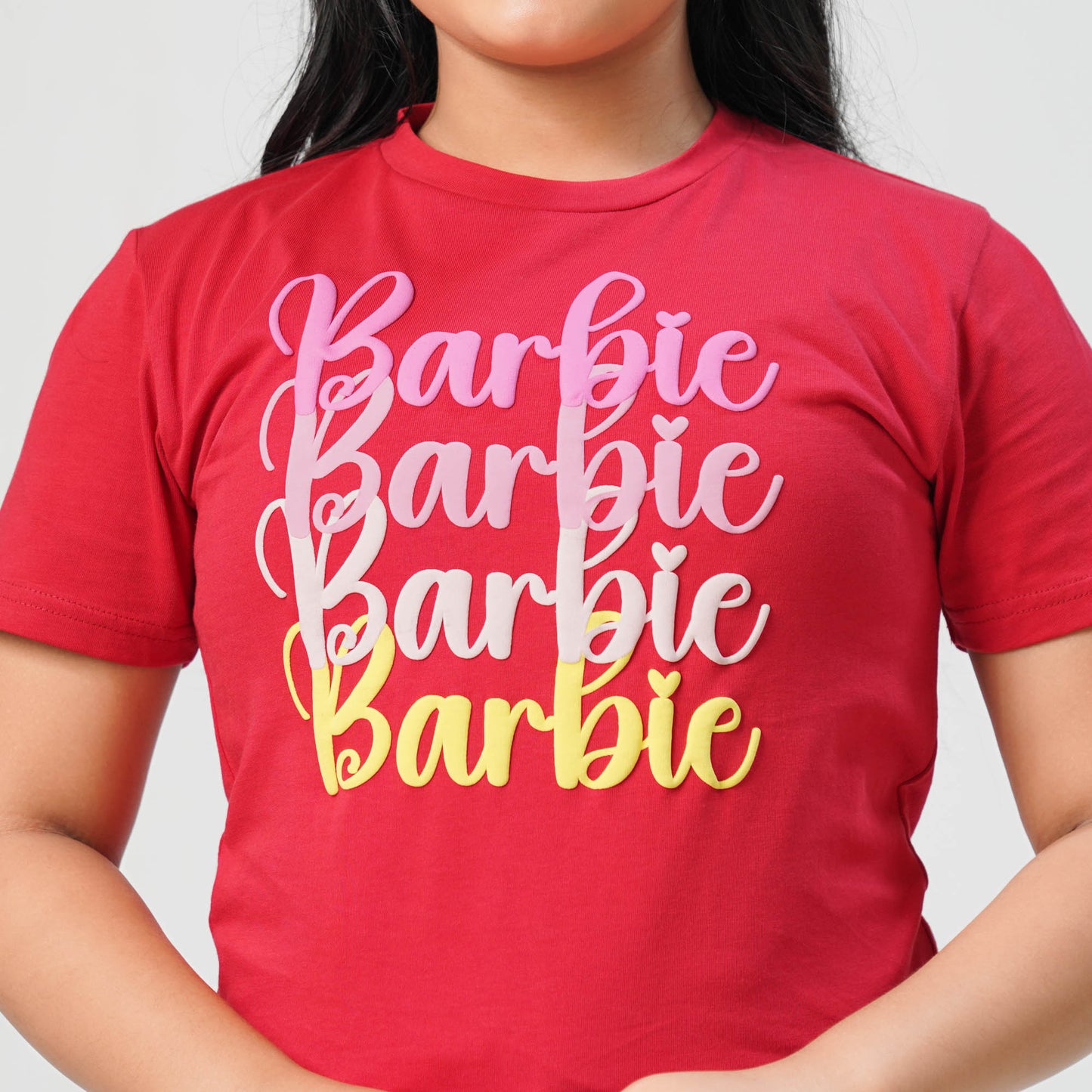 Girls T-Shirt-RED