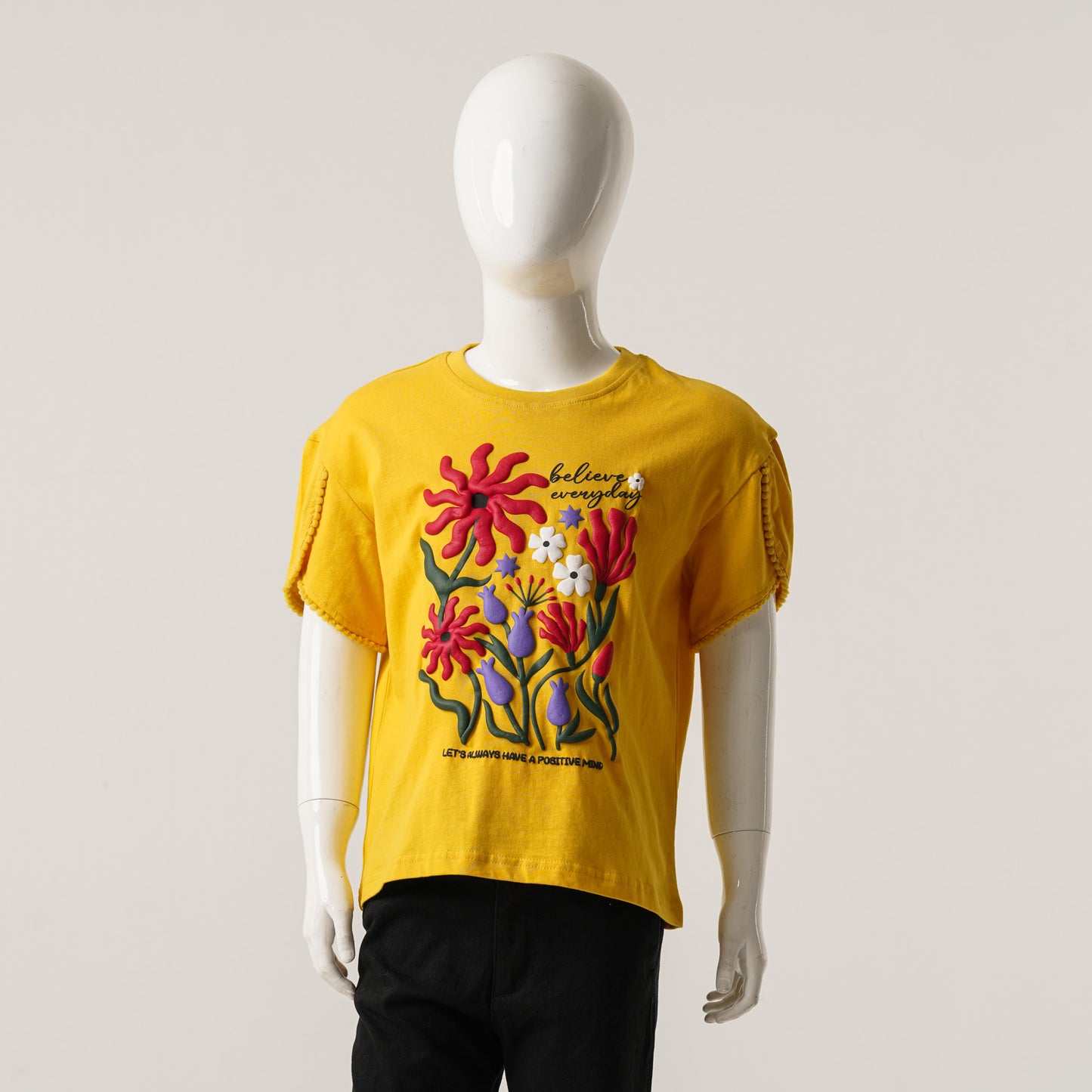 Girls Mustard T-Shirt