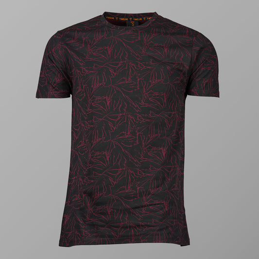 Mens Maroon T-shirt