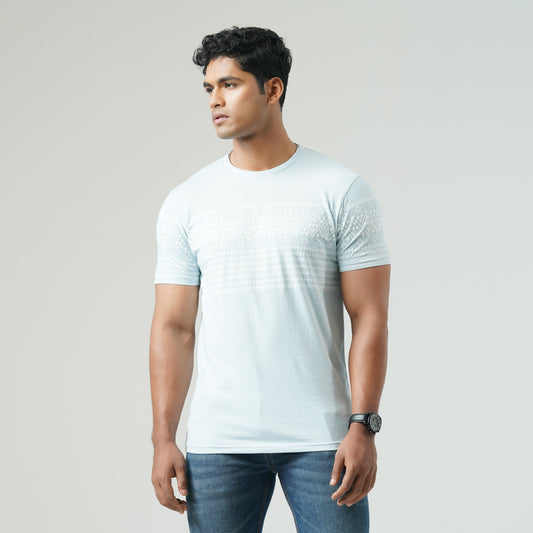 Mens Light Blue T-Shirt